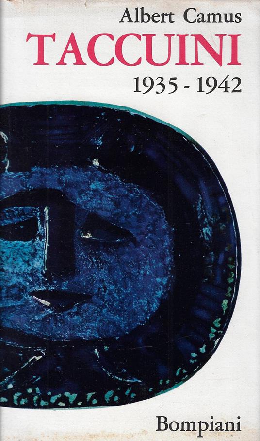 Taccuini : maggio 1935-febbraio 1942 - Albert Camus - copertina