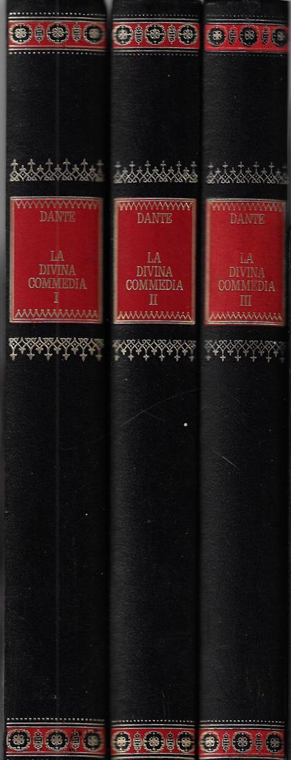 La Divina Commedia. 3 voll - Dante Alighieri - copertina