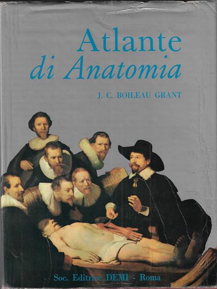 Atlante di anatomia - copertina