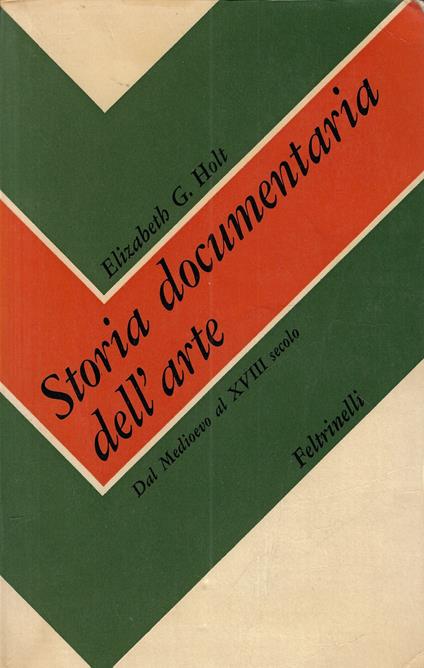 Storia documentaria dell'arte : dal Medioevo al 18. secolo - copertina