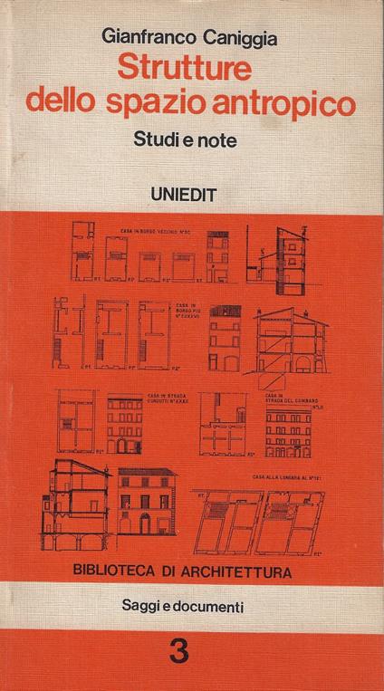 Strutture dello spazio antropico : studi e note - copertina