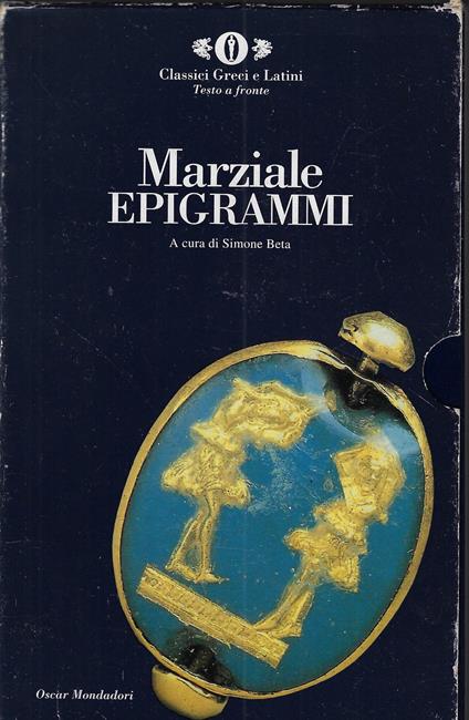 Epigrammi - M. Valerio Marziale - copertina