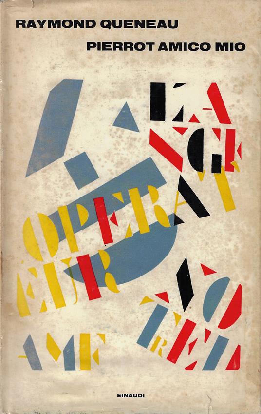 Pierrot amico mio - Raymond Queneau - copertina