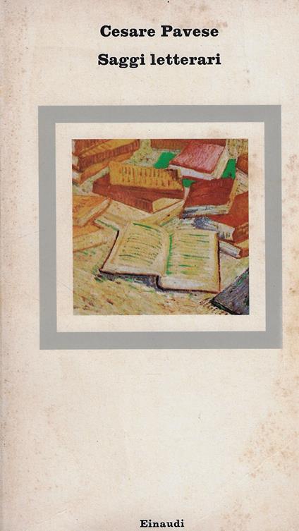 Saggi letterari - Cesare Pavese - copertina