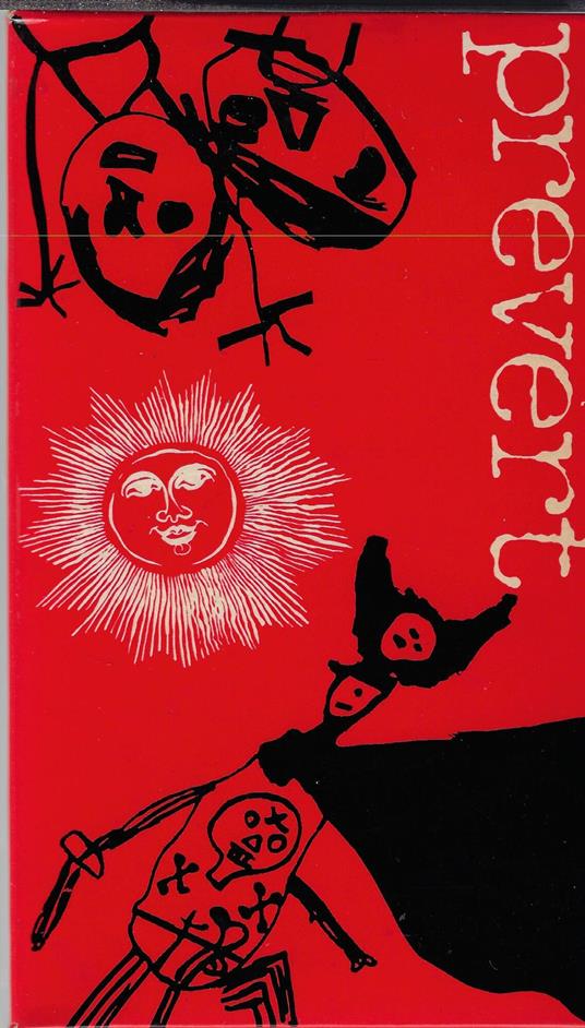 Storie e altre storie. Il Prévert di Prévert. Immenso e rosso (cof. 3 volumi) - Jacques Prévert - copertina