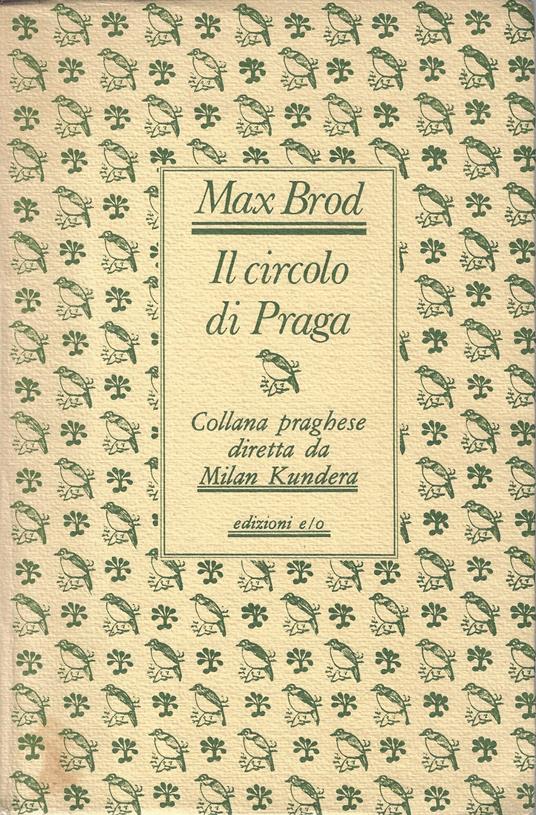 Il circolo di Praga - Max Brod - copertina