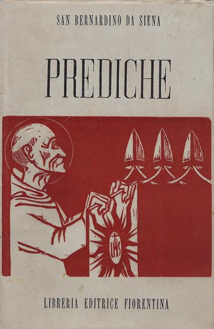 Prediche - Bernardino da Siena (san) - copertina