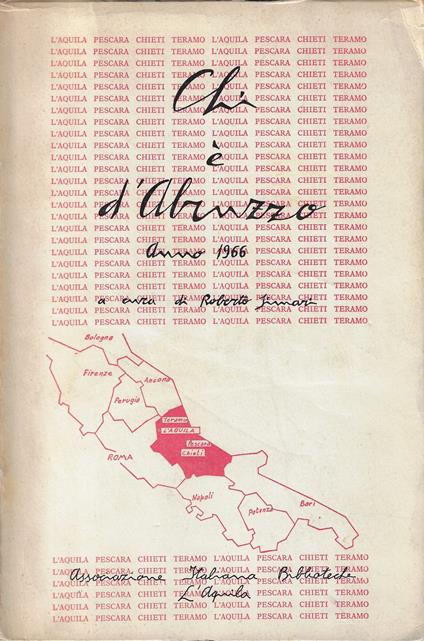 Chi è d'Abruzzo. Anno 1966 - copertina