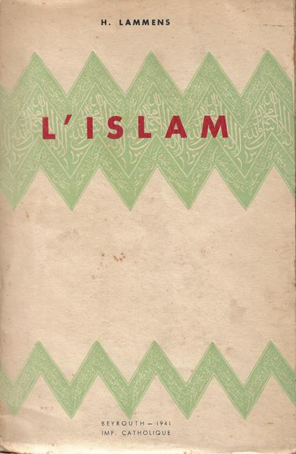 L'Islam : croyances et institutions - copertina