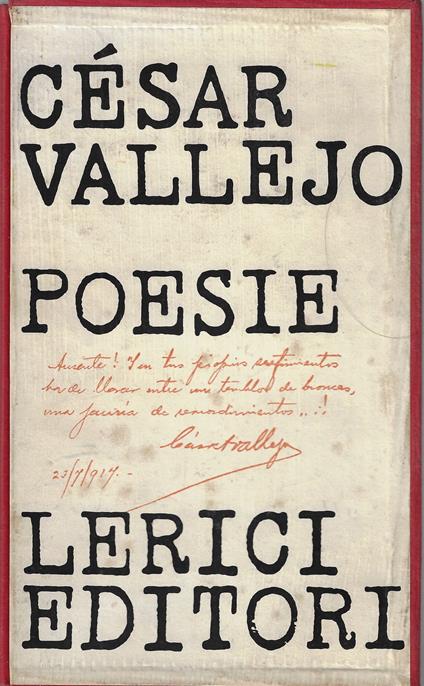 Poesie - copertina