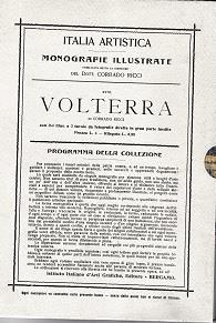 Italia Artistica - Monografie illustrate: Volterra