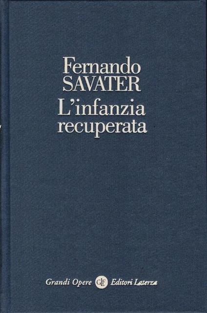 L' infanzia recuperata - Fernando Savater - copertina
