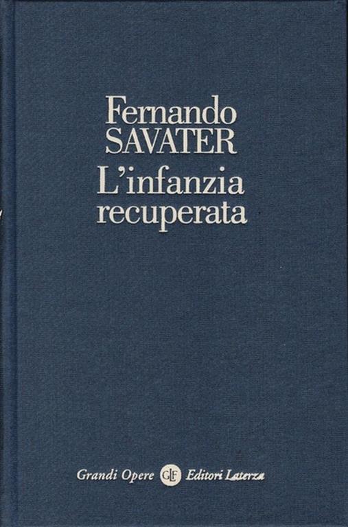 L' infanzia recuperata - Fernando Savater - copertina