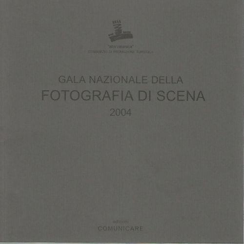 Gala Nazionale Della Fotografia Di Scena 2004 - copertina