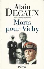 Morts Pour Vichy