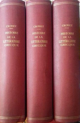 Histoire de la littérature Grecque. Vol II, Lyrisme - Premiers prosateurs - Hérodote - Alfred Croiset - copertina