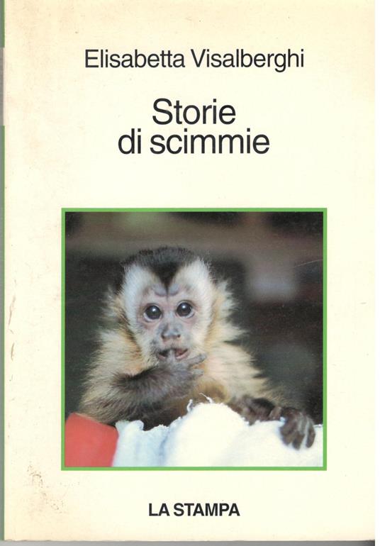 Storie di scimmie - copertina