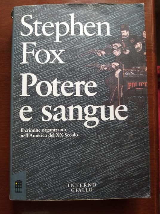 Potere e sangue - copertina