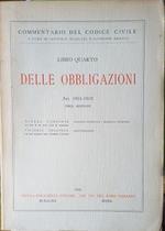 Libro quarto, delle Obbligazioni, art. 1861-1932: Rendita Perpetua - Rendita Vitalizia - Assicurazione