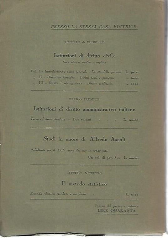 Istituzioni di diritto civile. Volumi 1-2 - Roberto De Ruggiero - 2