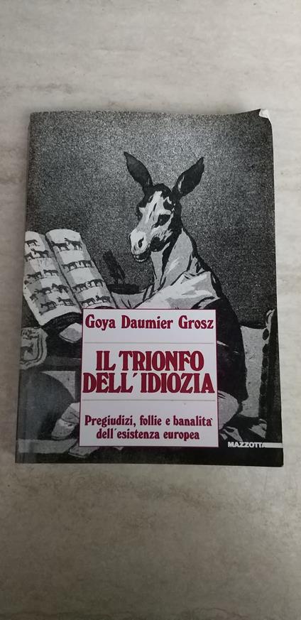 Il trionfo dell'idiozia - copertina