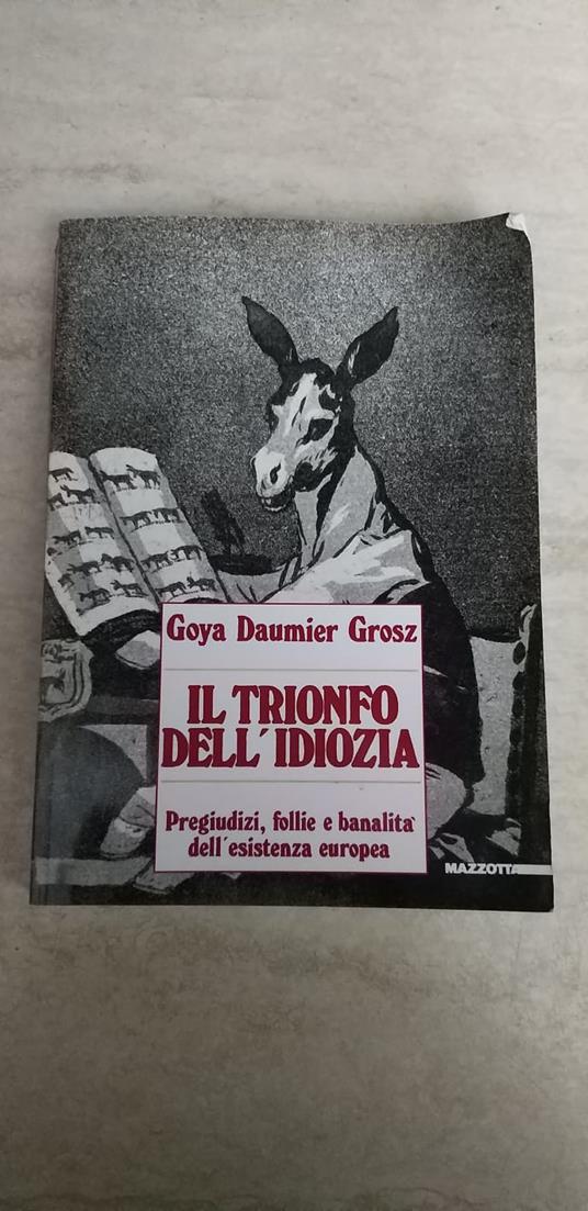 Il trionfo dell'idiozia - copertina