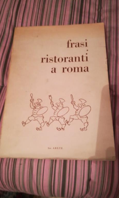 frasi ristoranti a roma - copertina