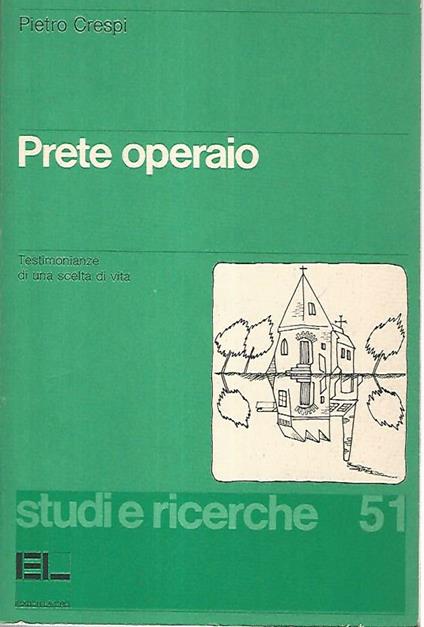 Prete operaio - Pietro Crespi - copertina