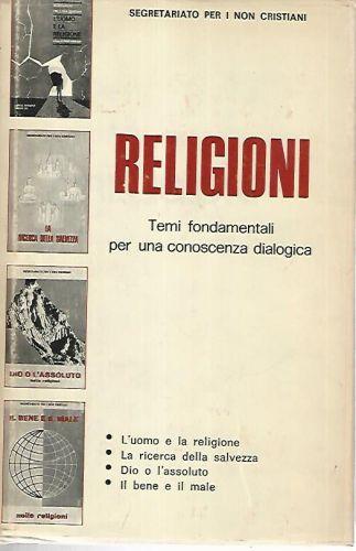 Religioni. Temi fondamentali per una conoscenza dialogica - copertina