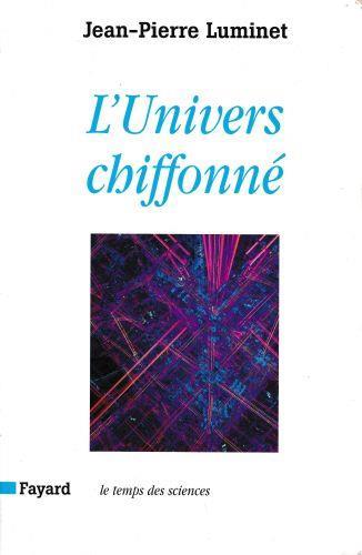L' univers chiffonné - Jean-Pierre Luminet - copertina