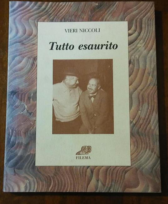 Tutto Esaurito - Niccoli - copertina