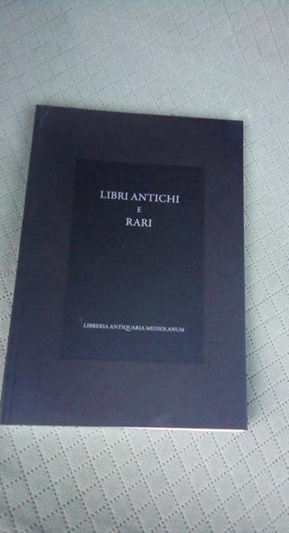 libri antichi e rari - copertina