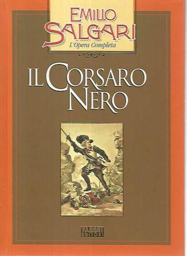 Il corsaro nero - Emilio Salgari - copertina