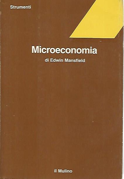 Microeconomia - Edwin Mansfield - copertina
