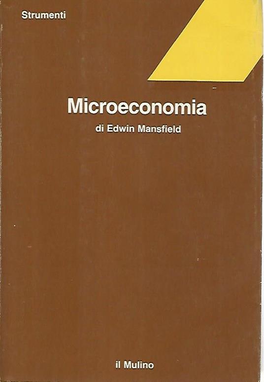 Microeconomia - Edwin Mansfield - copertina