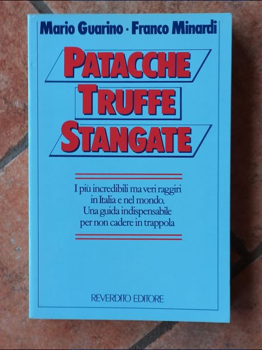 Patacche Truffe Stangate - Mario Guarino - copertina