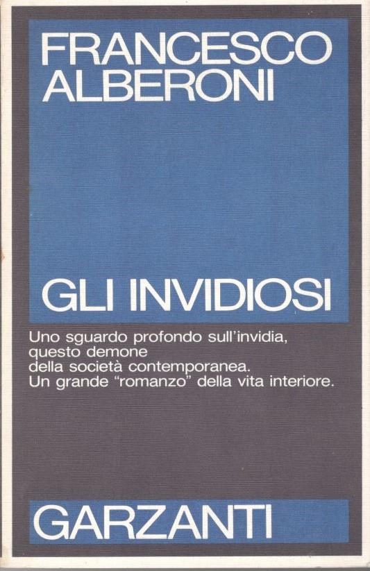 Gli invidiosi - Francesco Alberoni - copertina