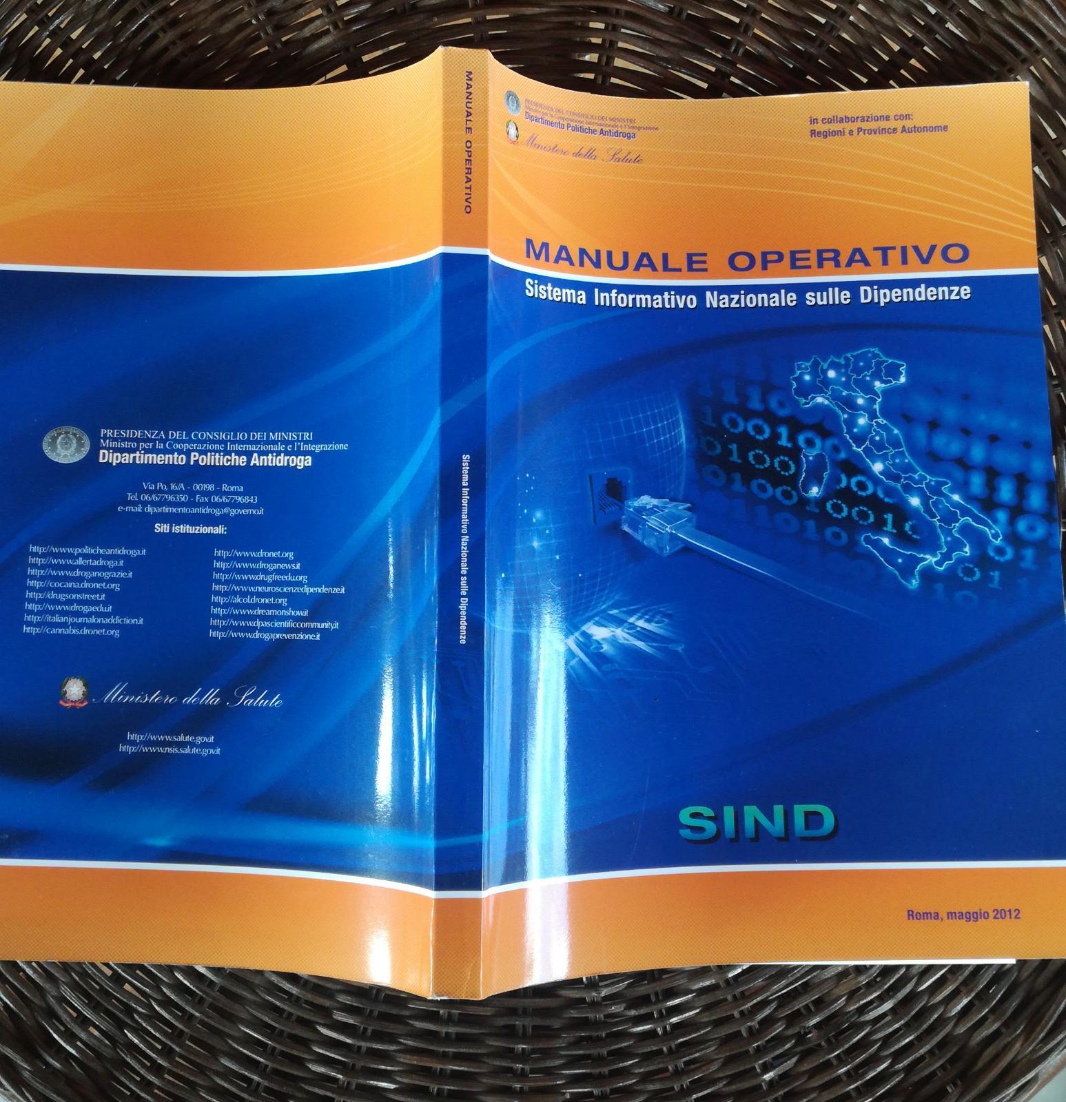 Manuale operativo Sistema informativo nazionale sulle dipendenze