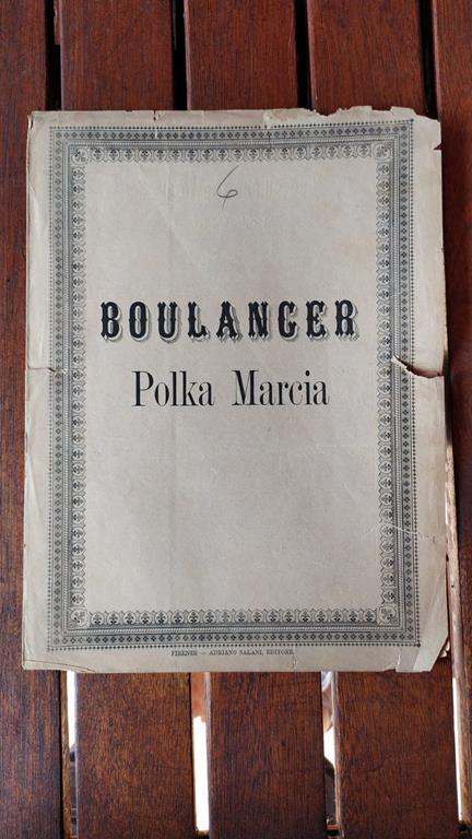 Polka Marcia - Nicole Boulanger - copertina