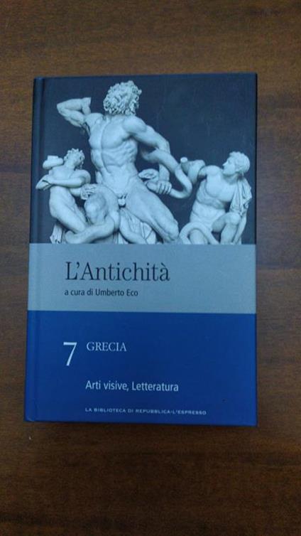 Grecia 7.Arti visive,Letteratura - copertina