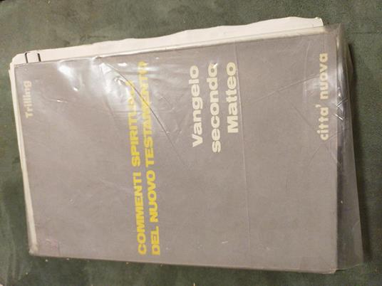 Commenti spirituale del nuovo testamento - copertina