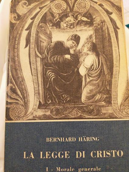 La legge di Cristo - Bernhard Häring - copertina