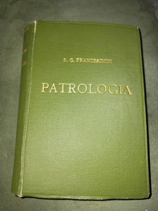 Patrologia - Piergiorgio Franceschini - copertina