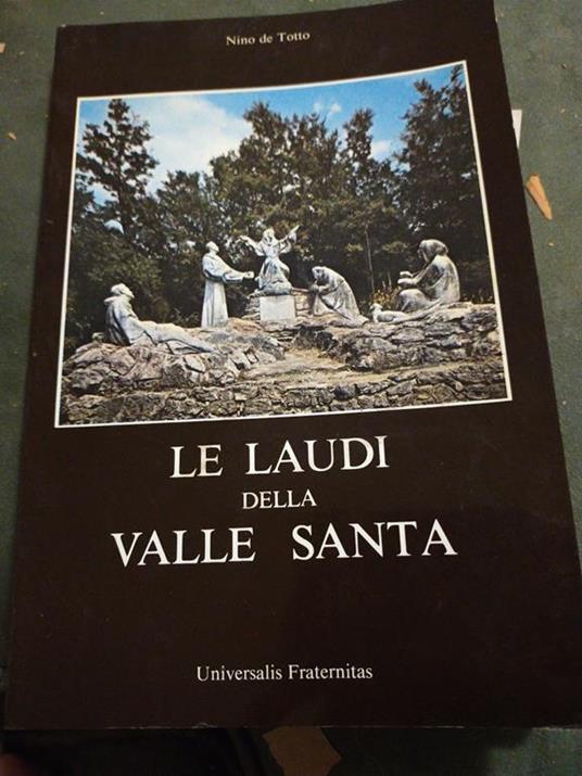 Le l'Audi della valle santa - Nino De Totto - copertina