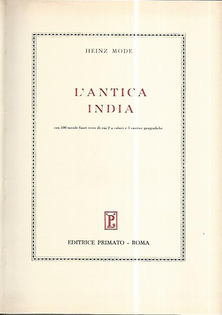 L' antica India