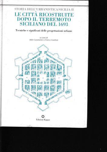 Le città ricostruite dopo il terremoto siciliano del 1693 - copertina