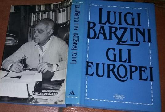 Gli europei - Luigi Barzini - copertina