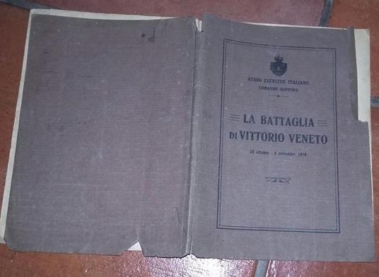 La Battaglia di Vittorio Veneto - copertina