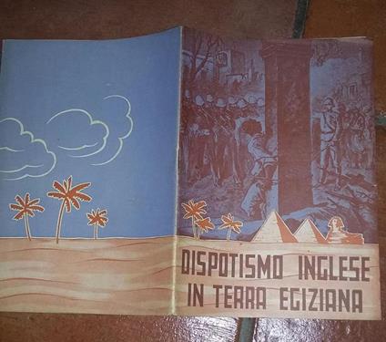 Dispotismo inglese in terra egiziana - copertina