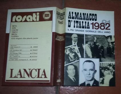 Almanacco d'Italia 1982.Il piu' grande giornale dell'anno - copertina